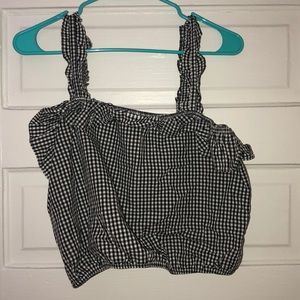 Gingham Crop Top